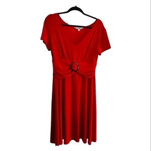 AA Studio Built-in Belt Dress Size 10